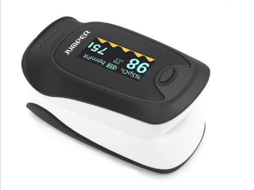 Máy đo nồng độ oxy trong máu và nhịp tim Jumper JPD 500D