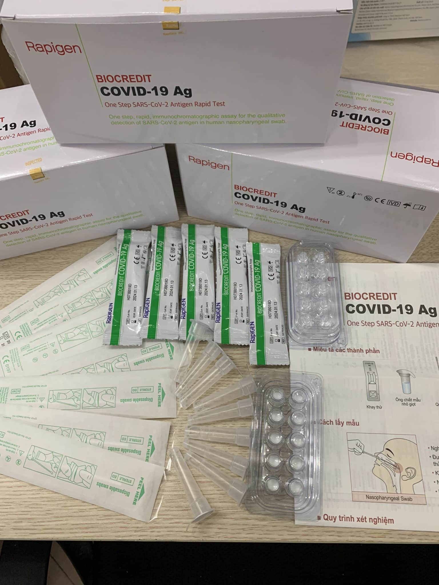 Test nhanh covid biocredit