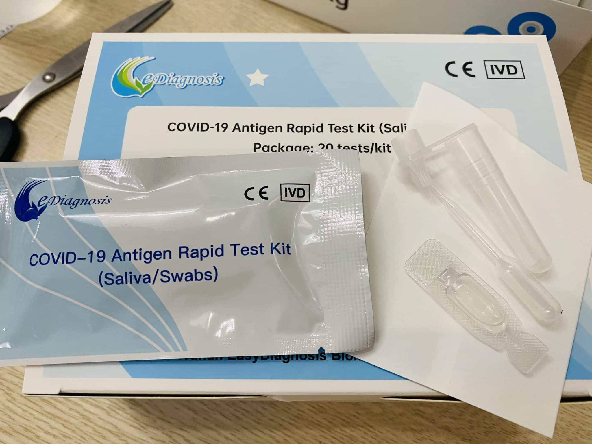 Hướng Dẫn Sử Dụng Kit Test Nhanh Nước Bọt