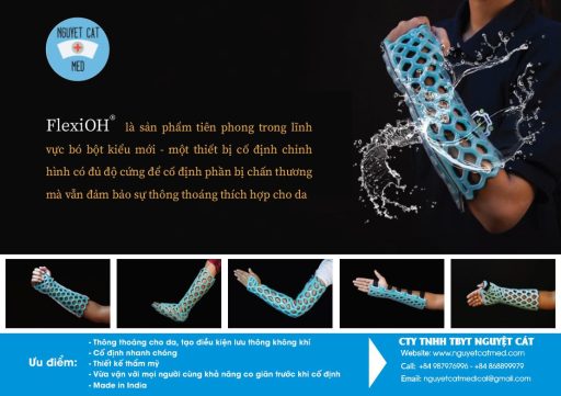 FlexiOH - VẬT LIỆU CỐ ĐỊNH CHẤN THƯƠNG CHỈNH HÌNH MỚI NHẤT 2022