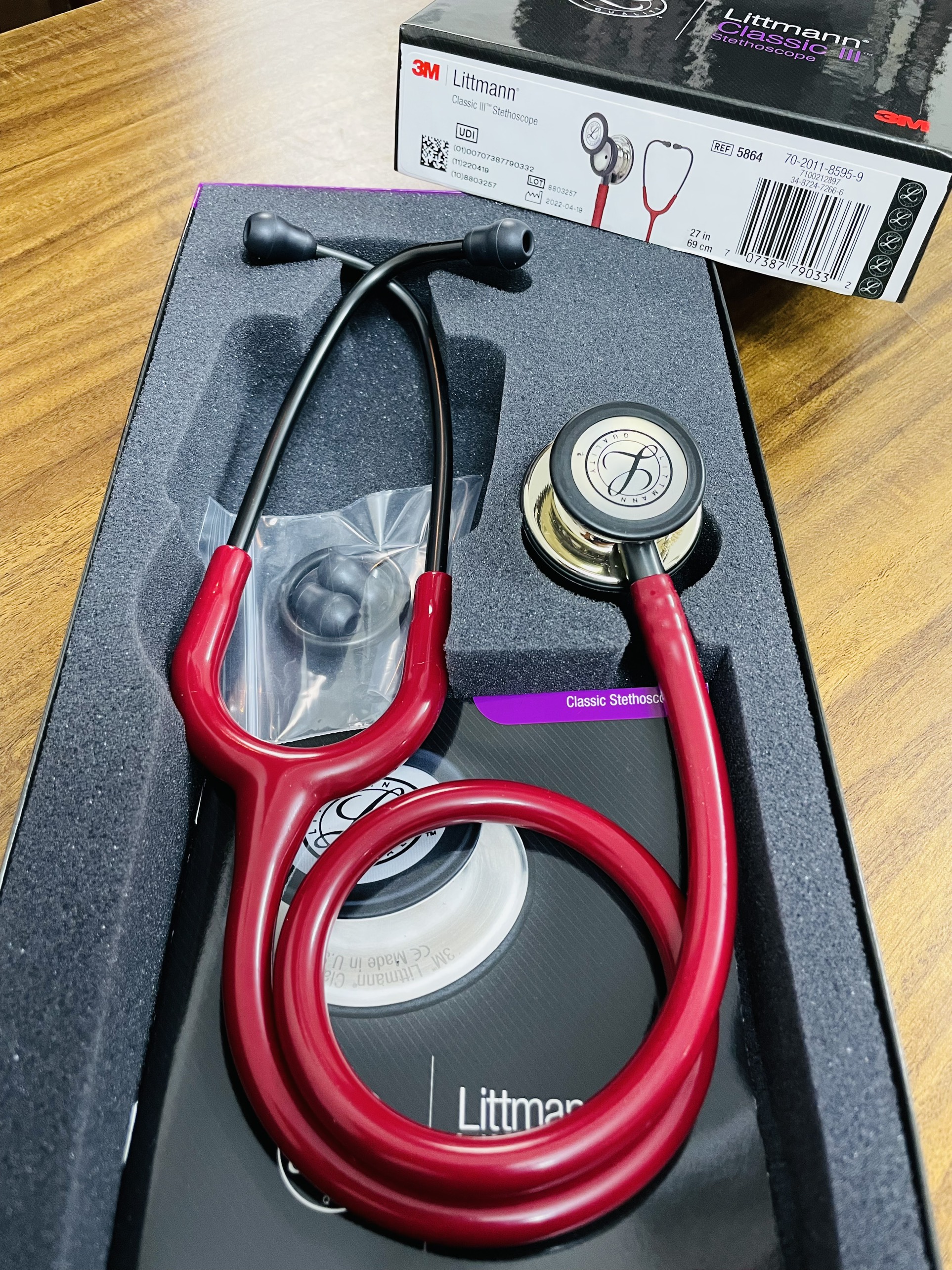 Ống nghe littmann classic III 5864