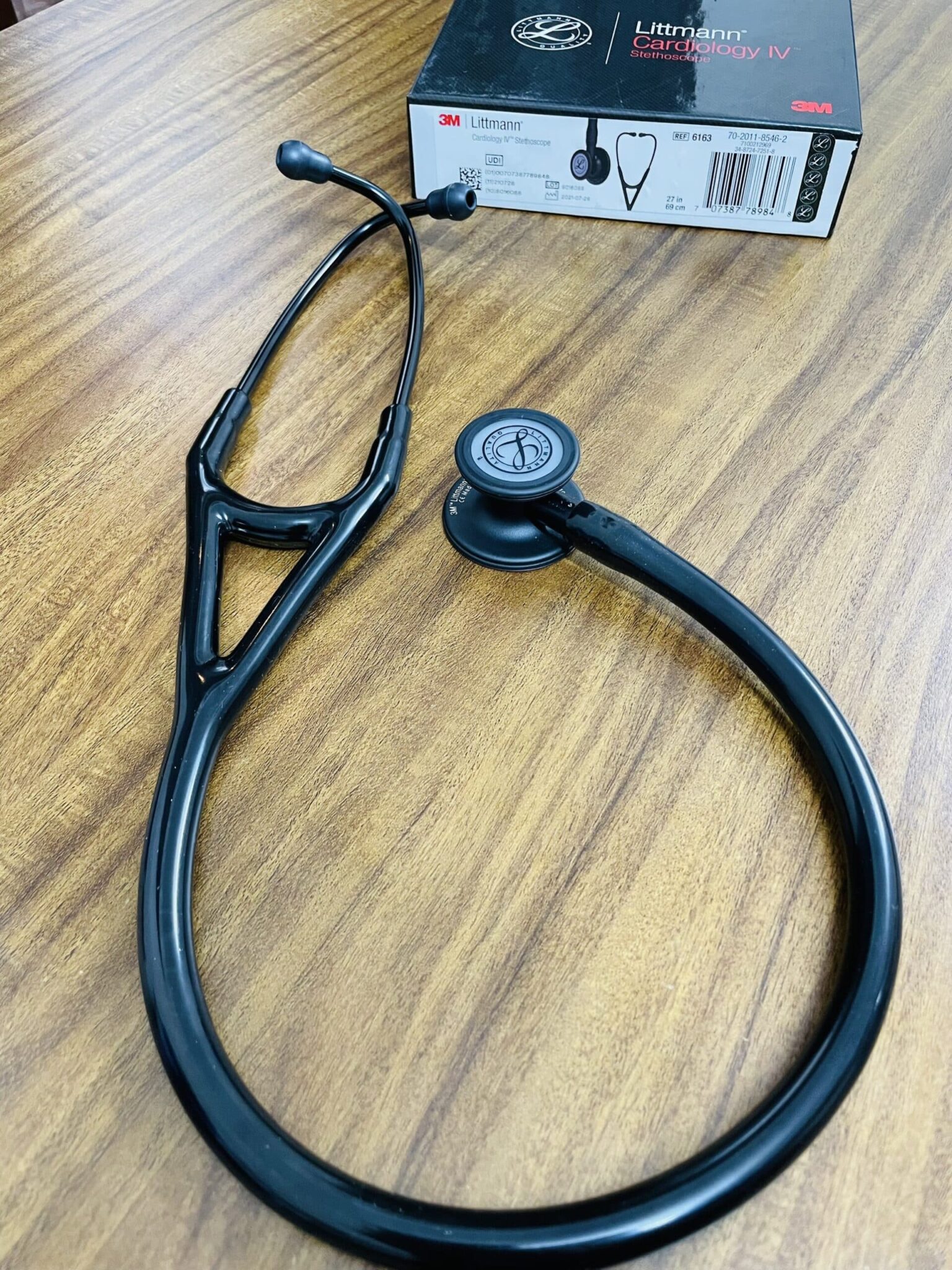 Ống nghe Littmann Cardiology IV 6163- Ống nghe đa khoa cao cấp 