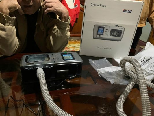 Máy trợ thở VentMed DS8 BiPAP chính hãng 
